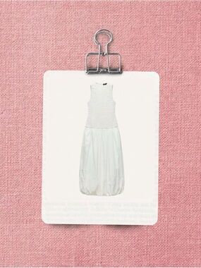 ZARA NWT POPLIN BALLOON Dress